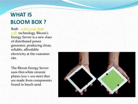 bloomberg box electricity|the bloom box energy.